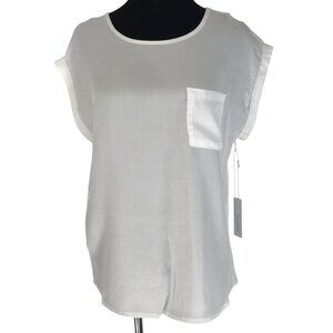 Six Fifty Blouse Top Shirt Womens Size Small Short S